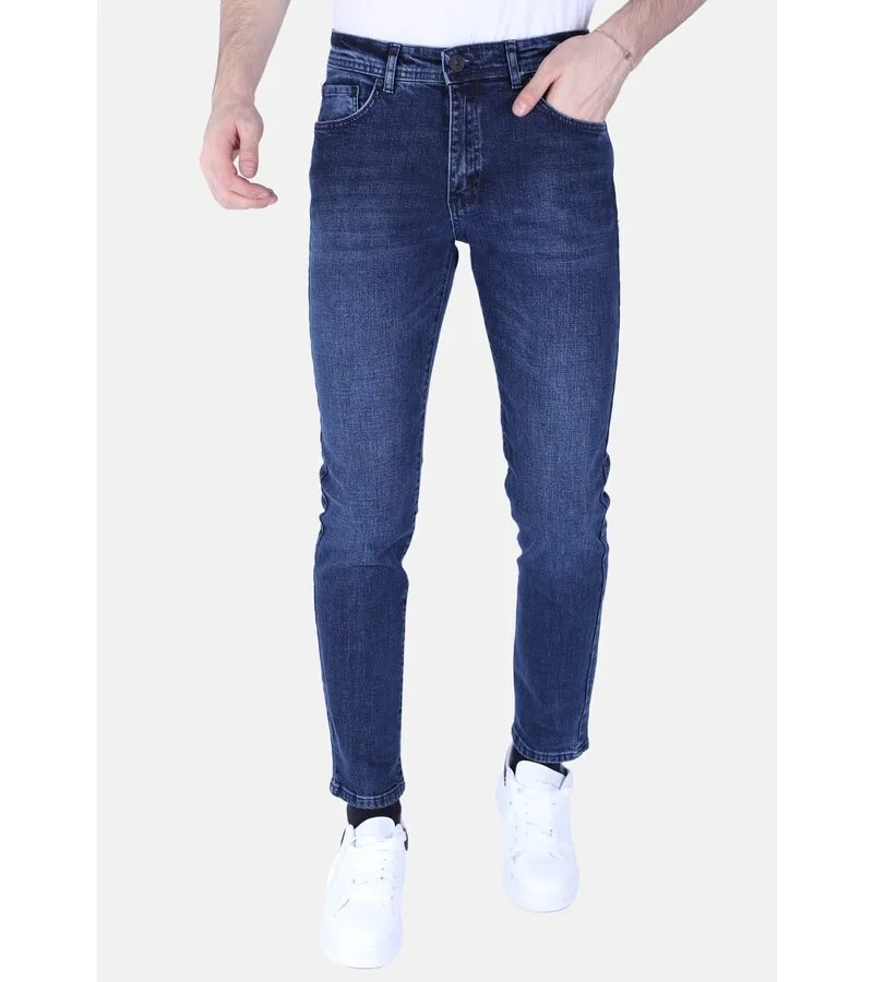 PANTALONES VAQUEROS HOMBRE ADULTOS  REGULAR FIT DP49 AZUL