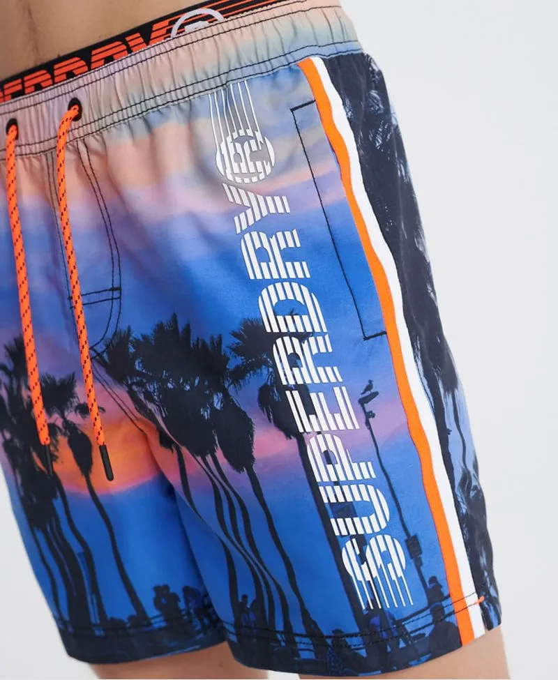 Pantaloneta Corta Para Hombre State Volley Swim Superdry 30288