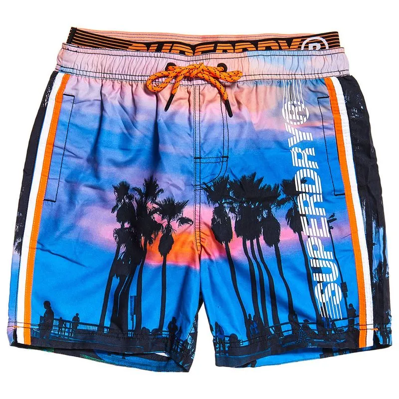 Pantaloneta Corta Para Hombre State Volley Swim Superdry 30288