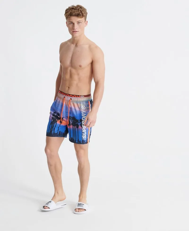 Pantaloneta Corta Para Hombre State Volley Swim Superdry 30288