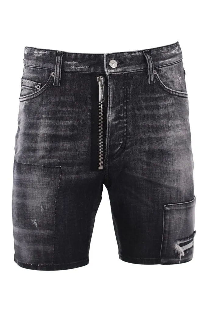 Pantalón corto negro 