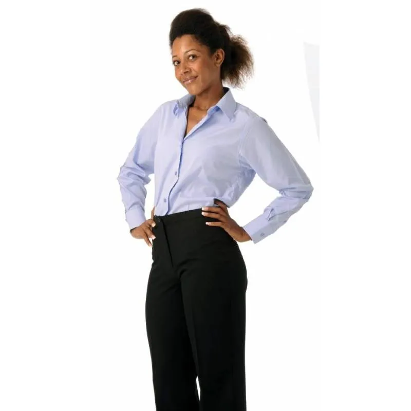 Pantalón de mujer con cinturilla y con pinzas