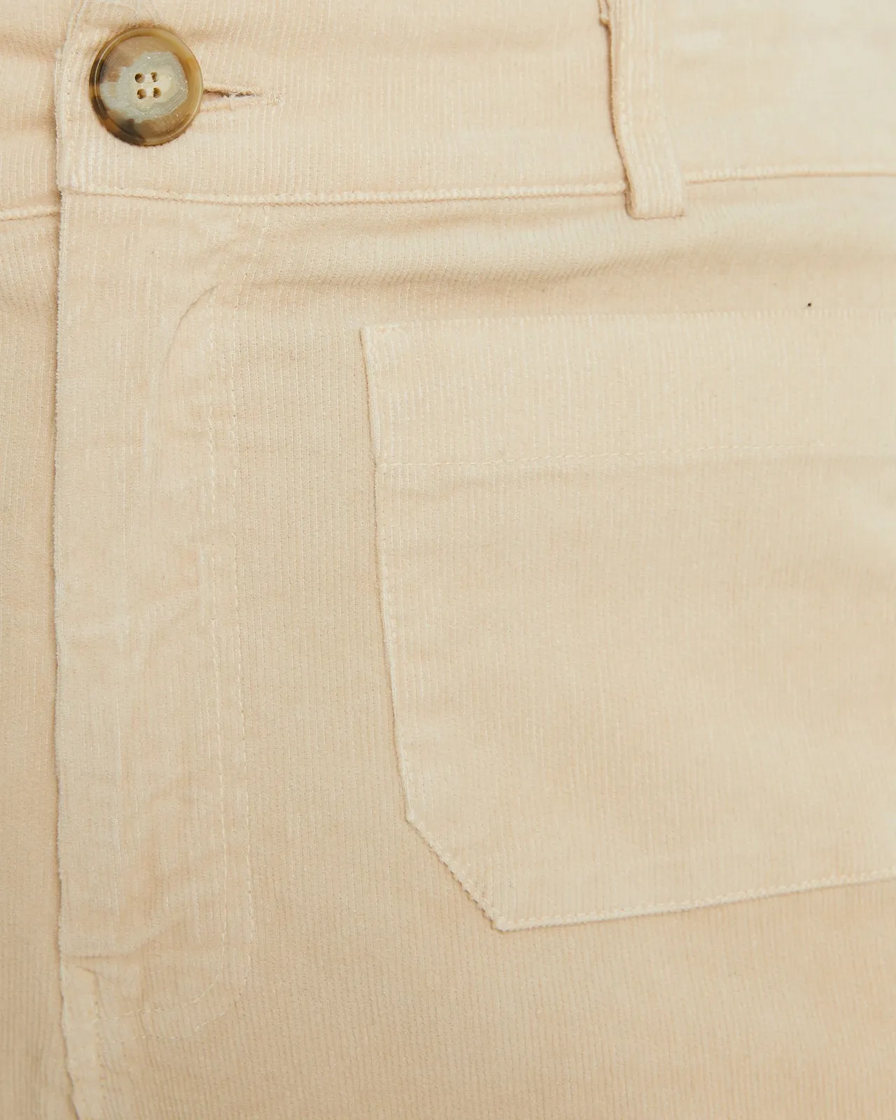 Pantalón largo de pata ancha tejido micropana elástica