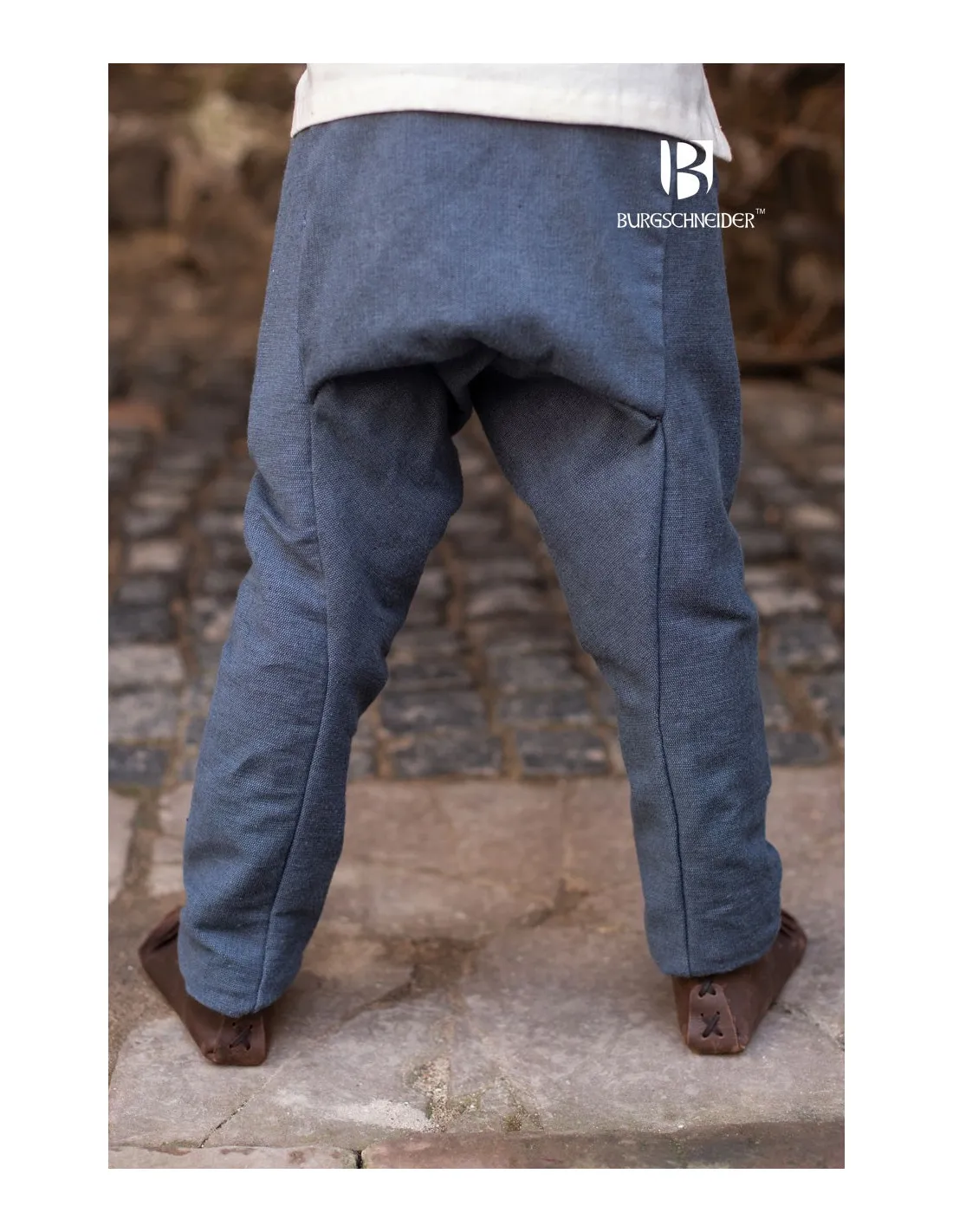 Pantalón medieval niño Ragnarsson gris
