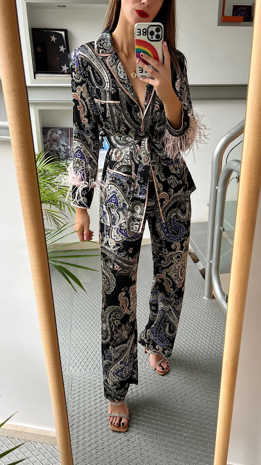 Pantalón Paisley Luxury(Se Vende En Conjunto)