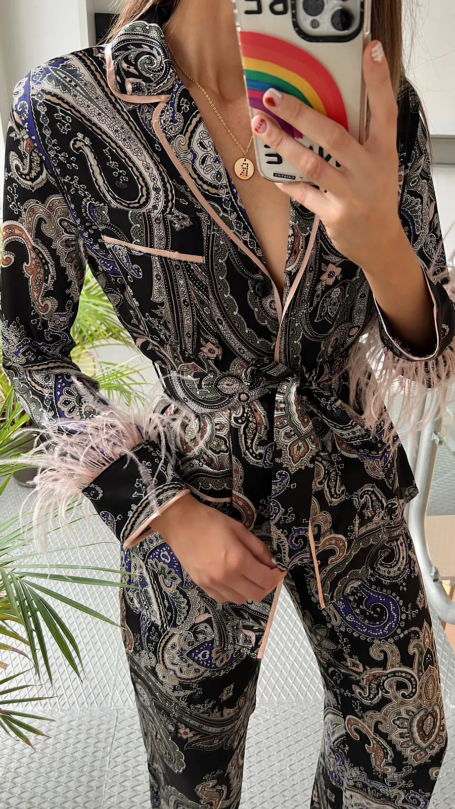 Pantalón Paisley Luxury(Se Vende En Conjunto)