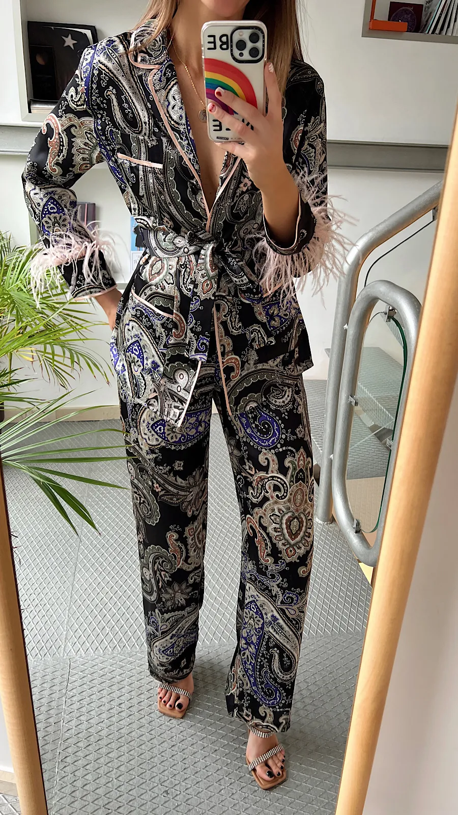 Pantalón Paisley Luxury(Se Vende En Conjunto)