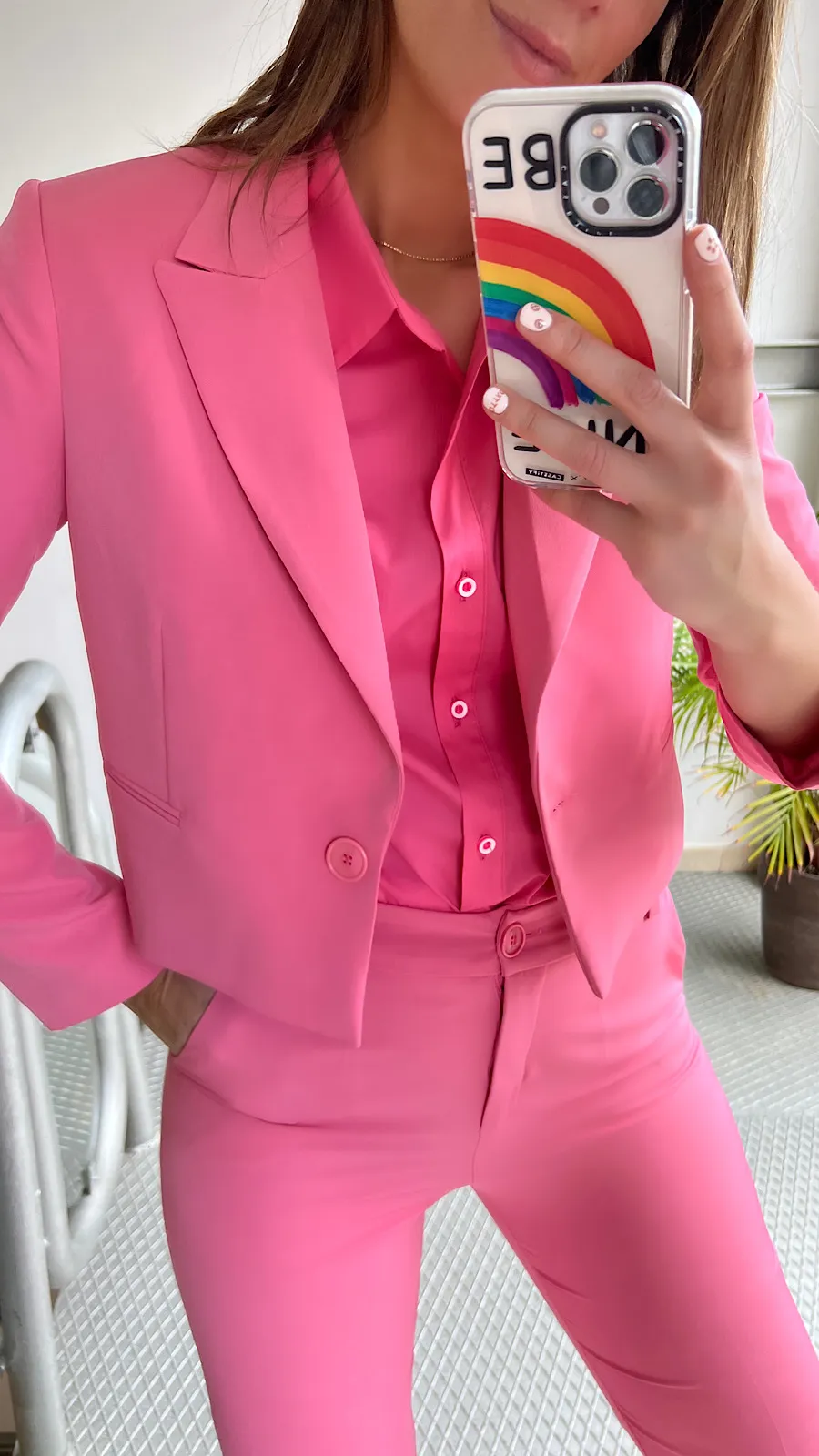 Pantalón Traje Diseño Bajo (Se Vende En Conjunto)
