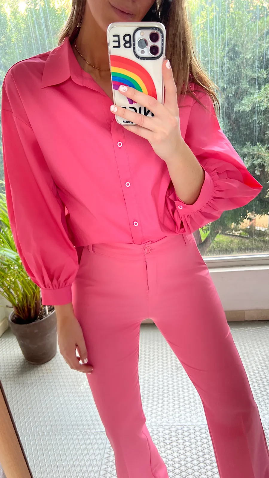 Pantalón Traje Diseño Bajo (Se Vende En Conjunto)