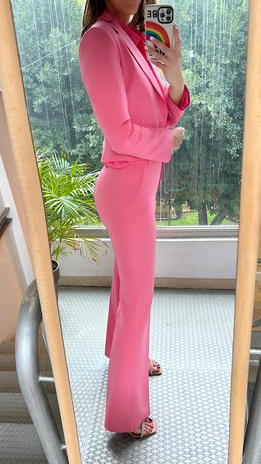 Pantalón Traje Diseño Bajo (Se Vende En Conjunto)