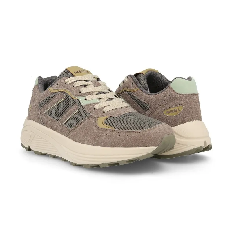 Paredes Zapatillas Casual Hombre Atemporales Salares Gris