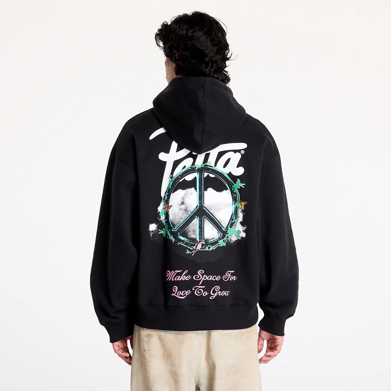 Patta Xerox Peace Boxy Hooded Sweater UNISEX