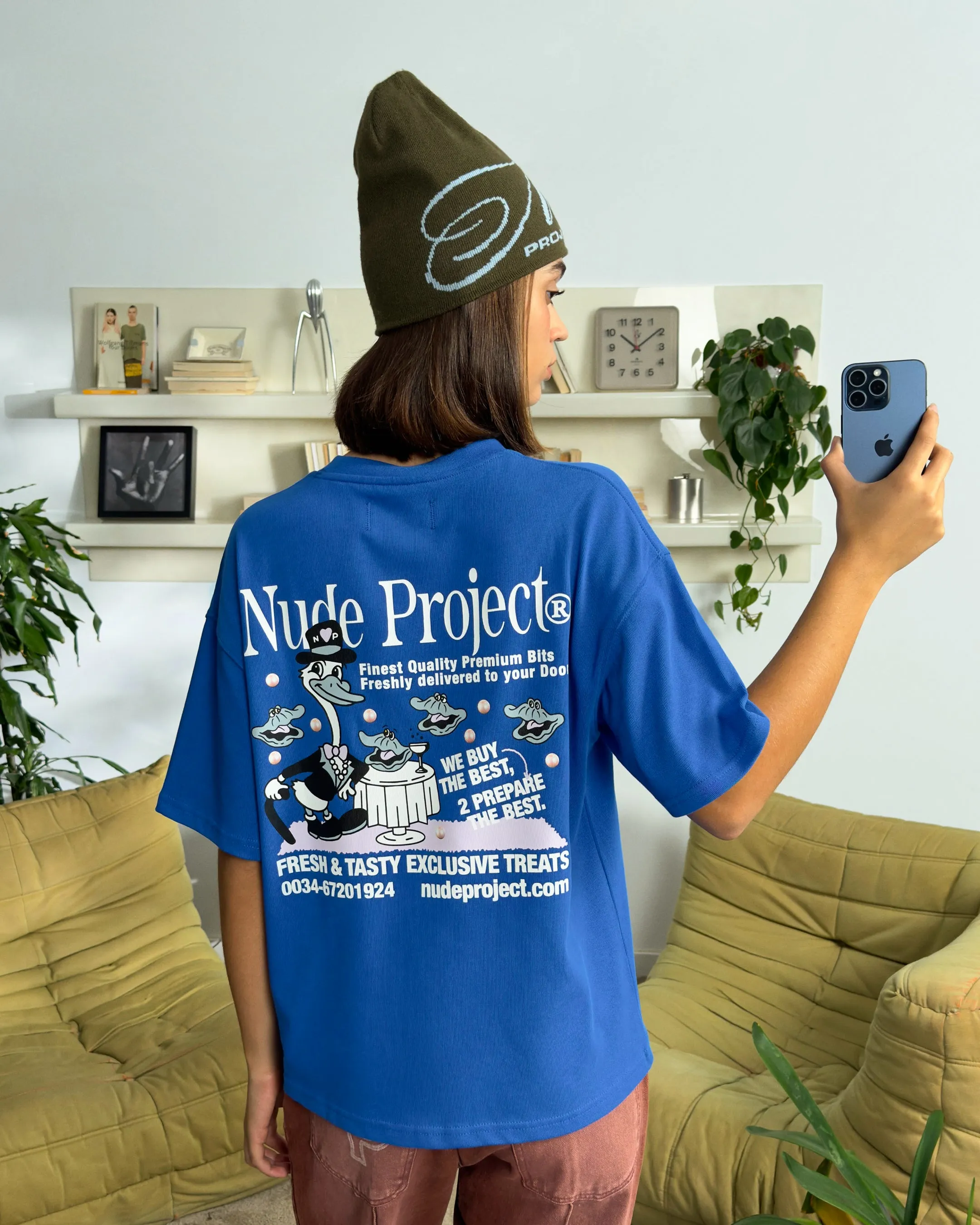 PEARL TEE BLUE