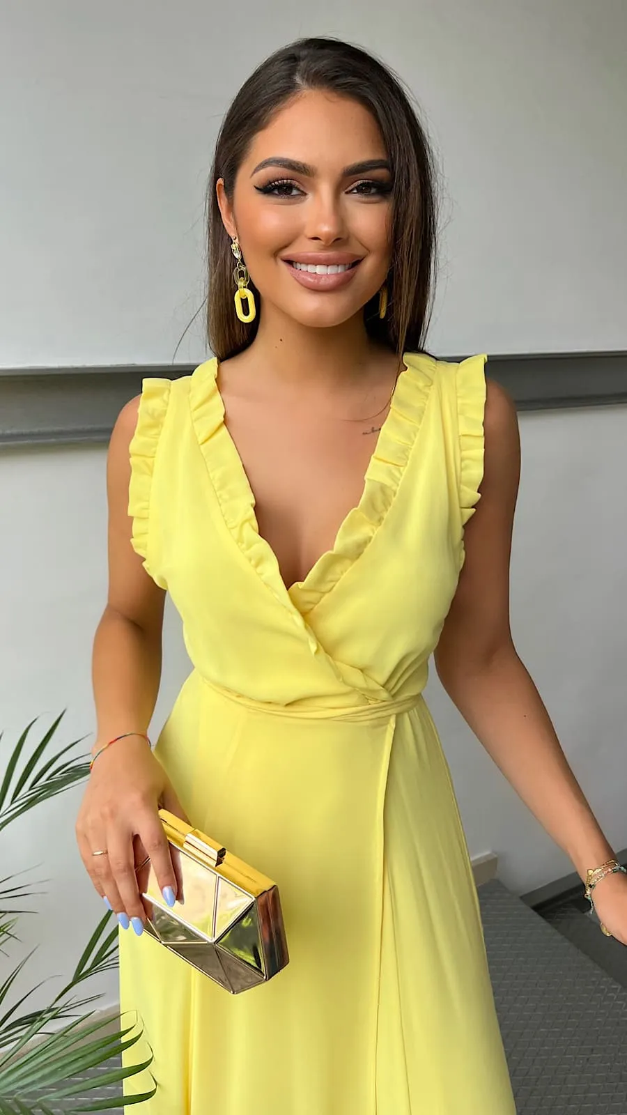 Pendiente Amarillo