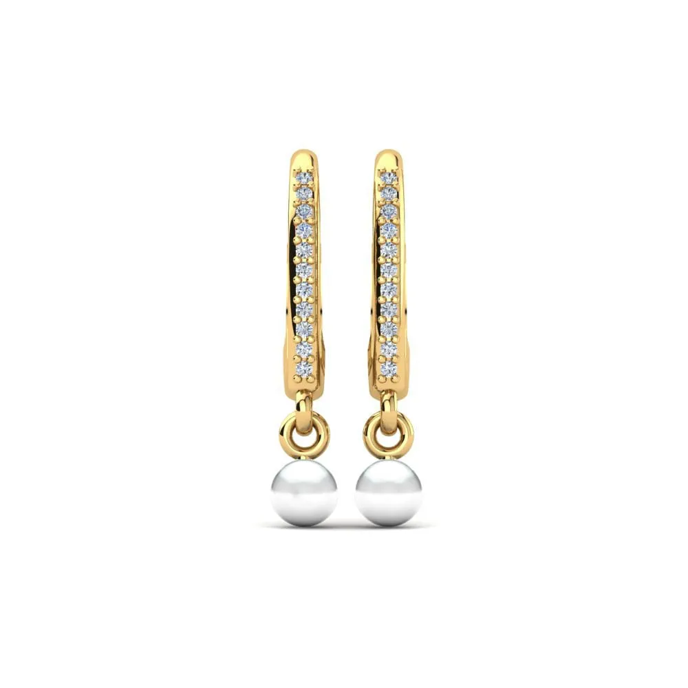 Pendiente de mujer Cateline Ø4 mm