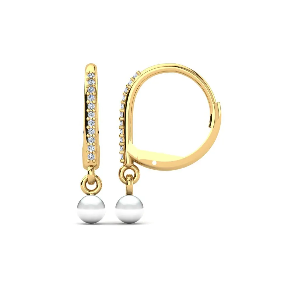Pendiente de mujer Cateline Ø4 mm