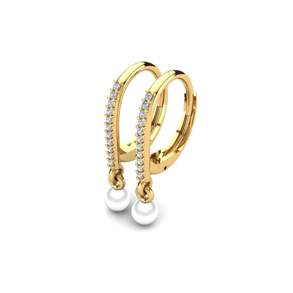 Pendiente de mujer Cateline Ø4 mm