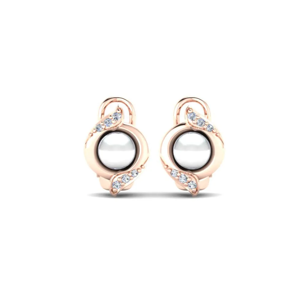 Pendiente de mujer Majori Ø4 mm
