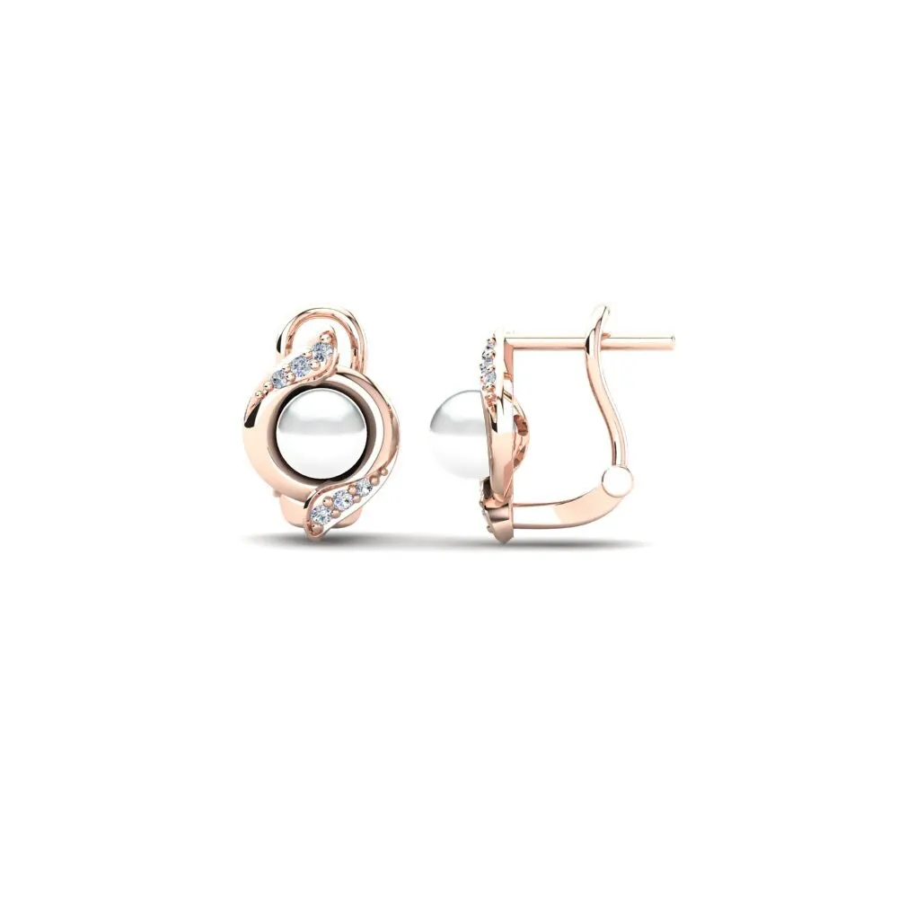Pendiente de mujer Majori Ø4 mm