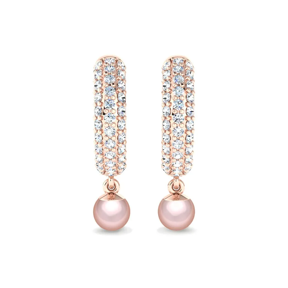Pendiente de mujer Riva Ø4 mm