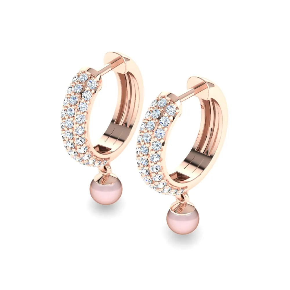 Pendiente de mujer Riva Ø4 mm