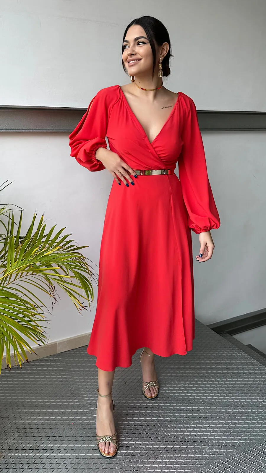 Pendiente Maxi Gold