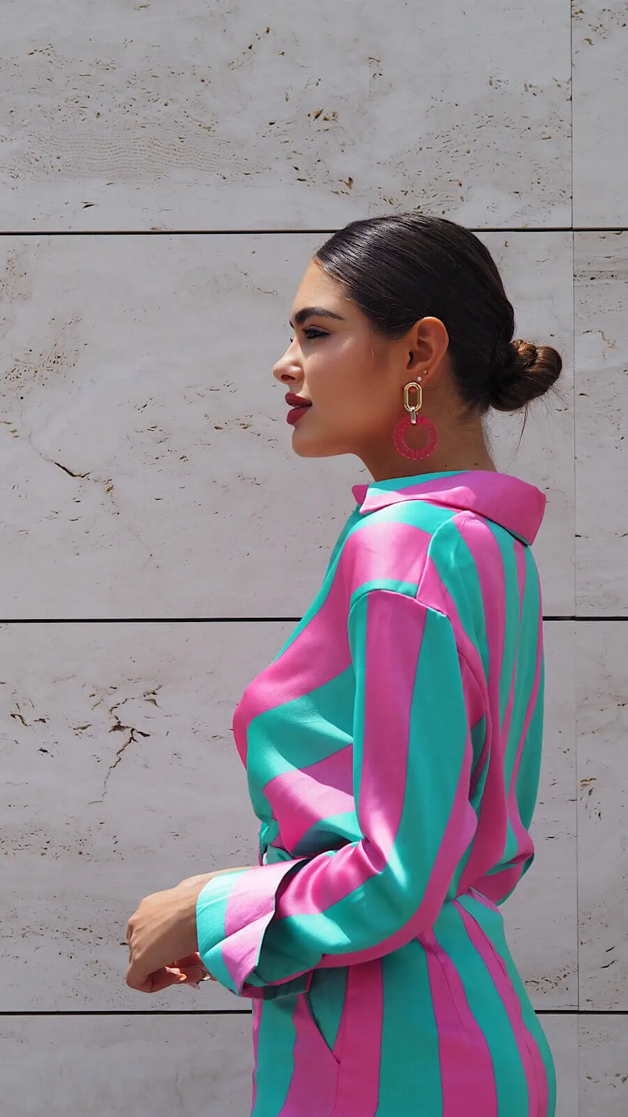 Pendientes Summer Fucsia