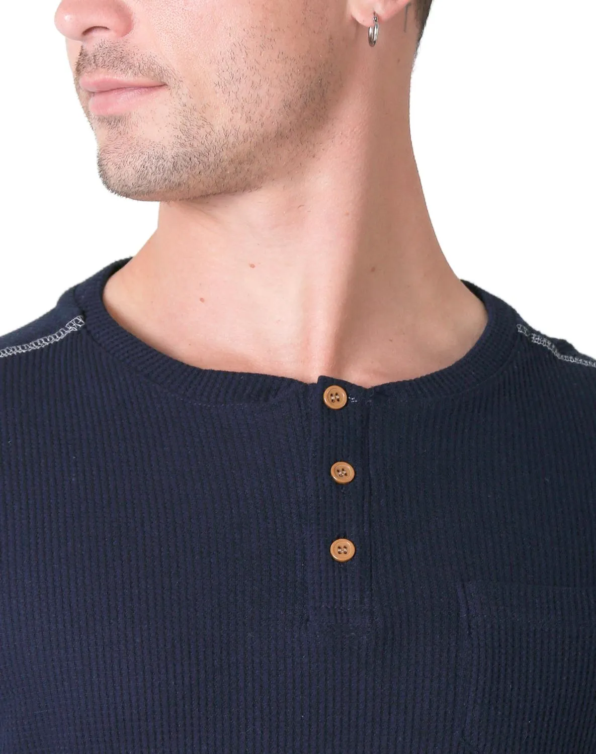 Playera Hombre Moda Camiseta Azul Stfashion 71604424