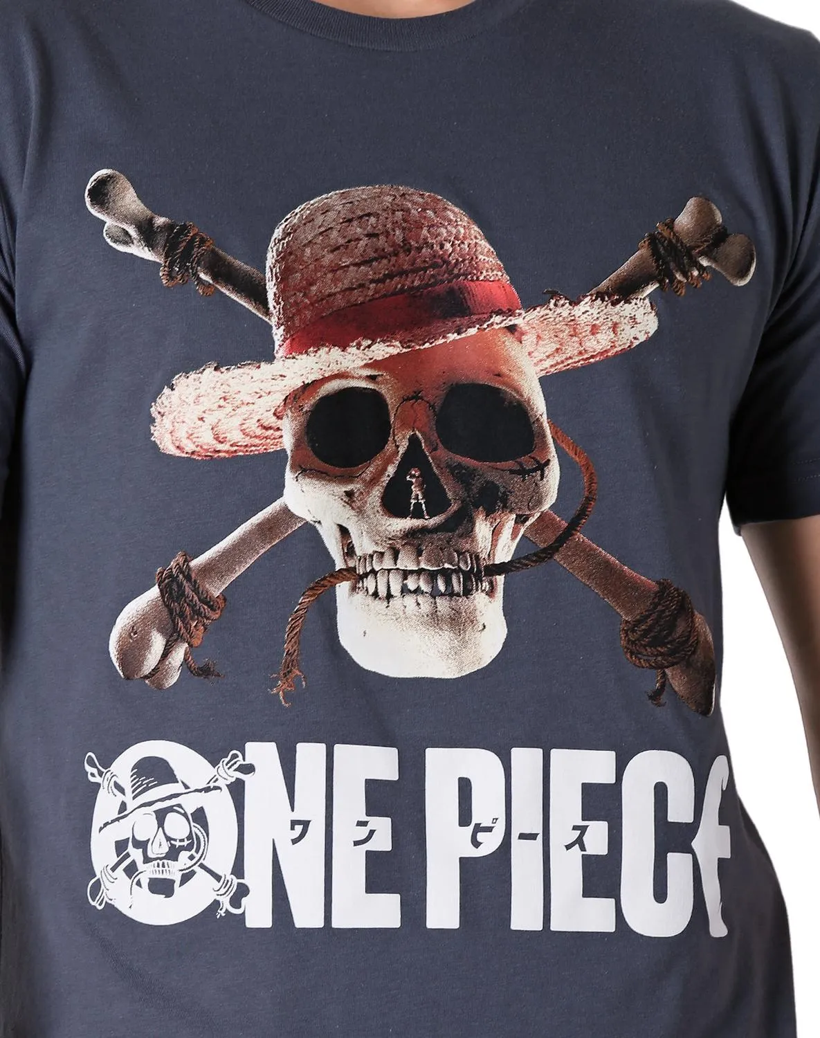 Playera Hombre Moda Camiseta Gris Anime 58204816