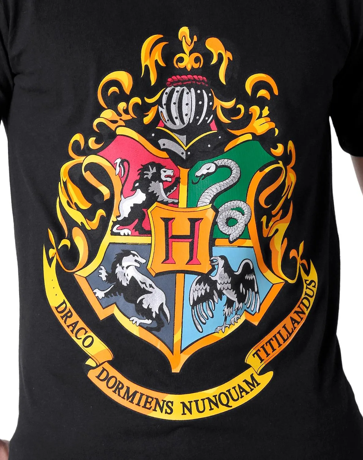 Playera Hombre Moda Camiseta Negro Harry Potter 58204824