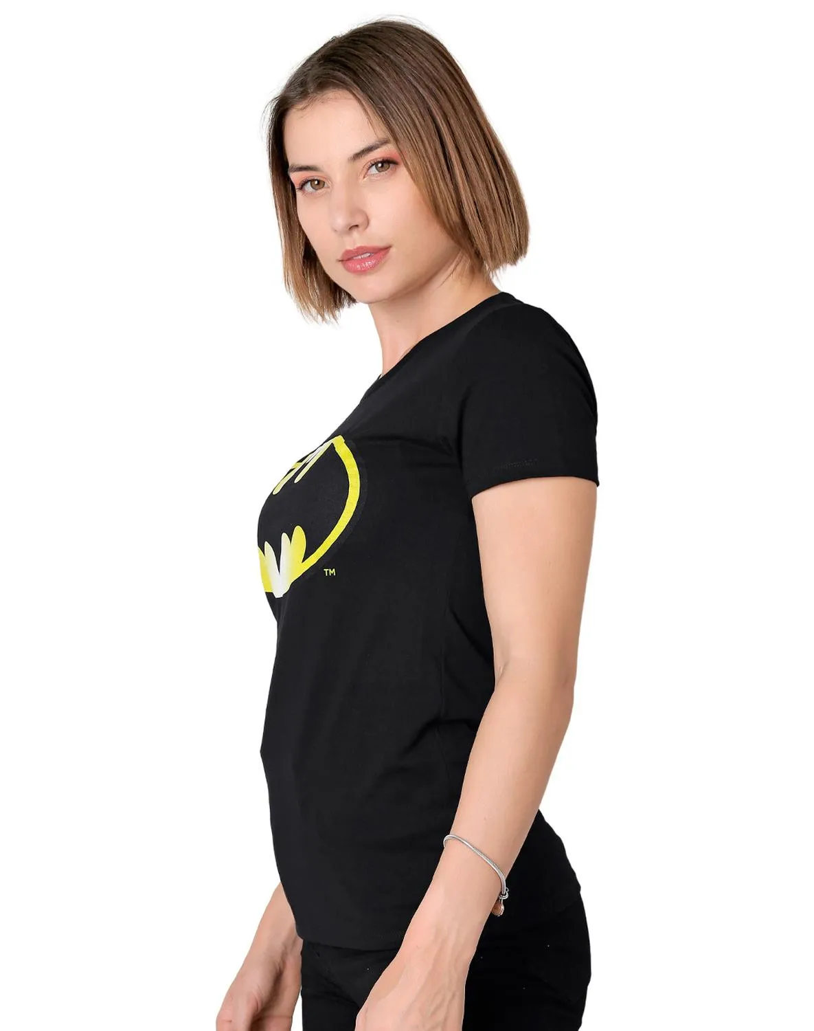 Playera Mujer Moda Camiseta Negro Batman 56505065