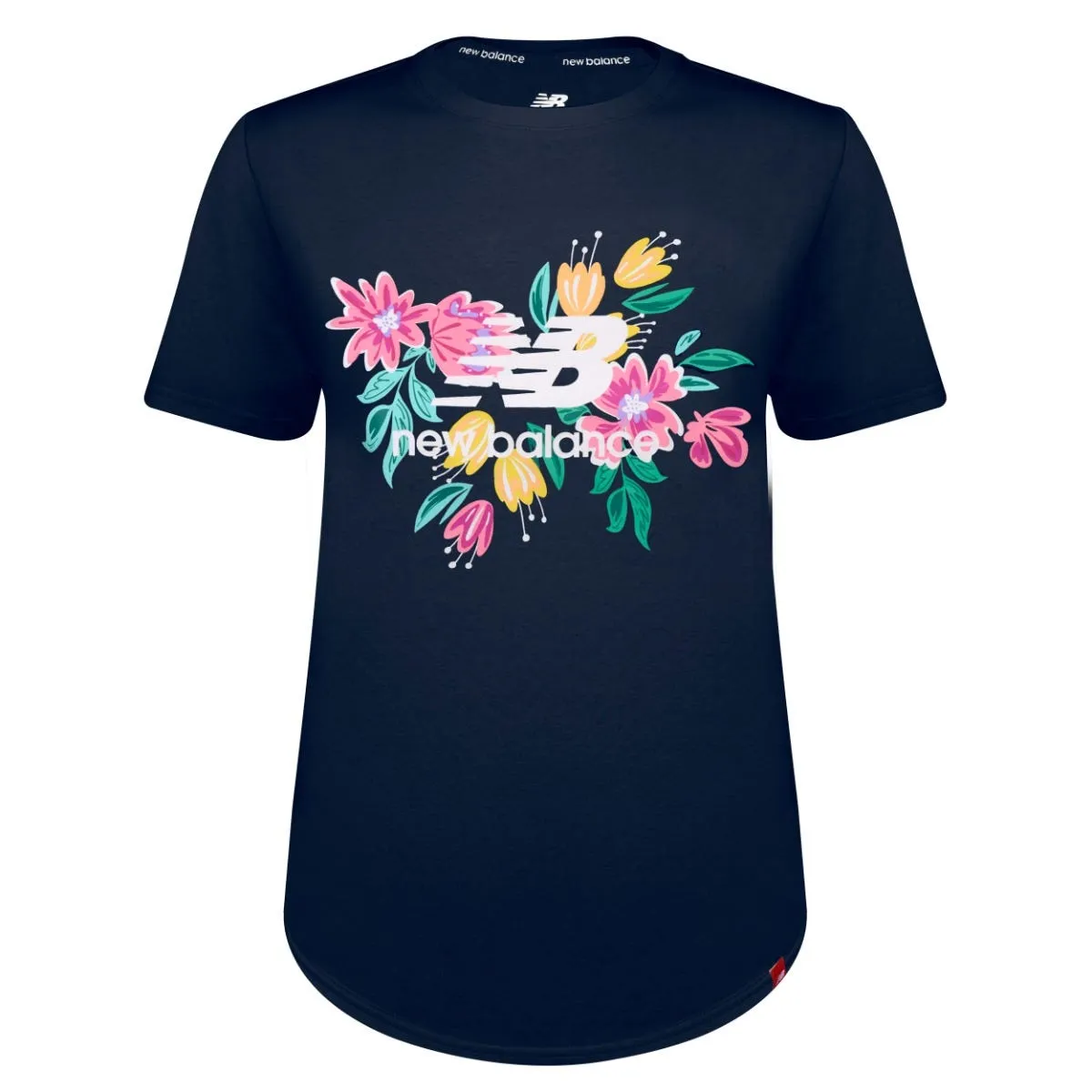Polera Lifestyle Mujer New Balance Azul Marino