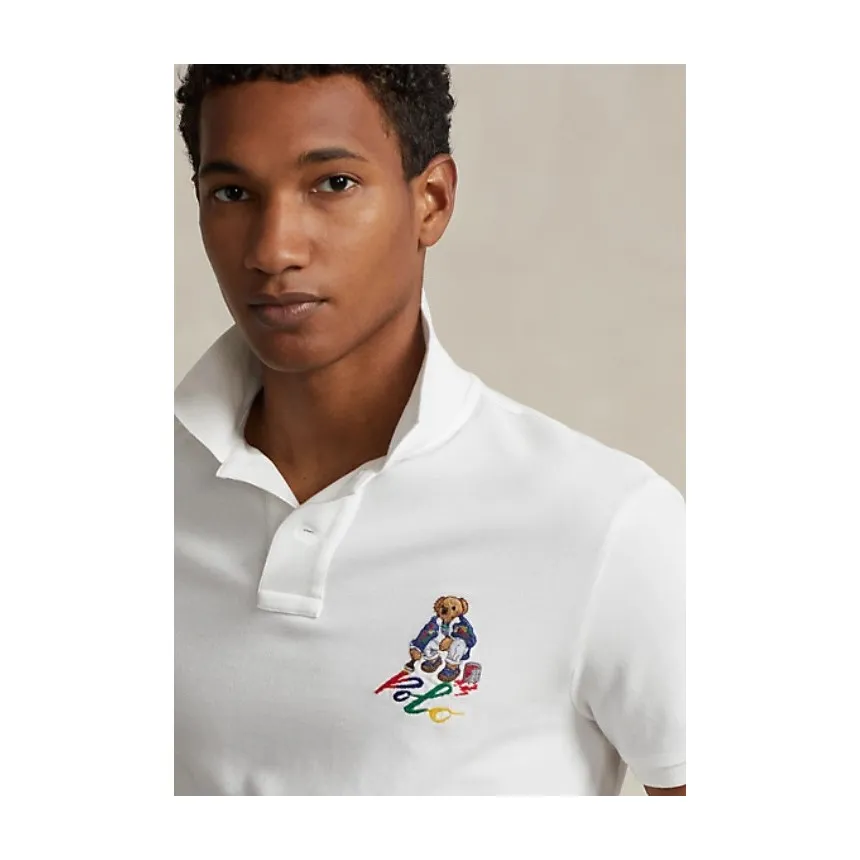 Polo Ralph Lauren Slim Fit Bear Para Hombre