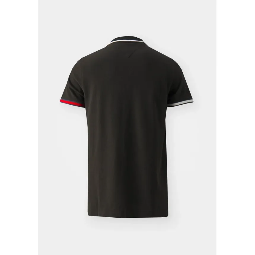 Polo Tommy Hilfiger Slim Flag Cuffs Para Hombre