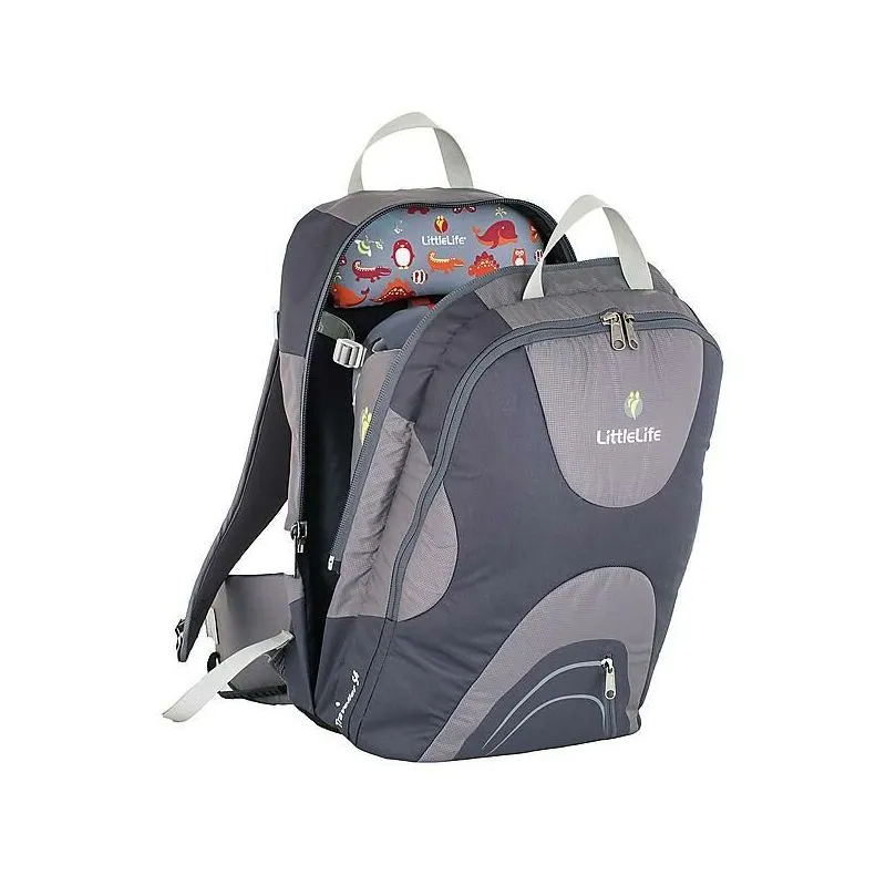 Portabebés LITTLELIFE Traveller S4 (Gris)