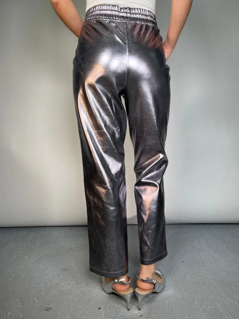 PRÜNE Pantalón Ecocuero