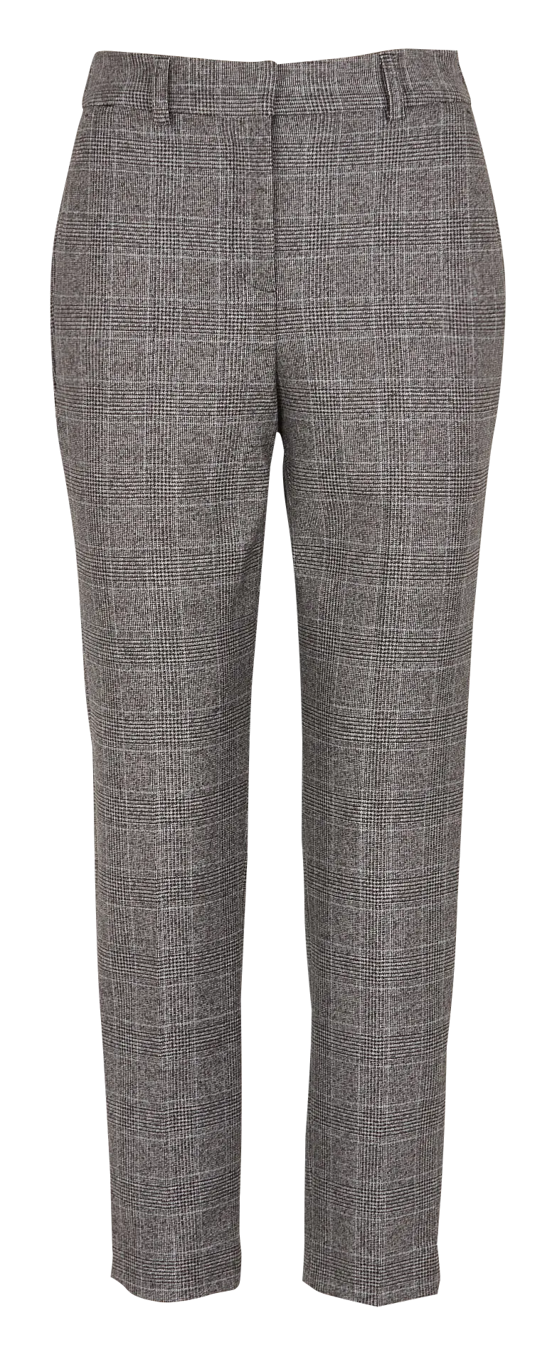PSIDIKO5  PANTALóN PITILLO DE CUADROS EN NEGRO