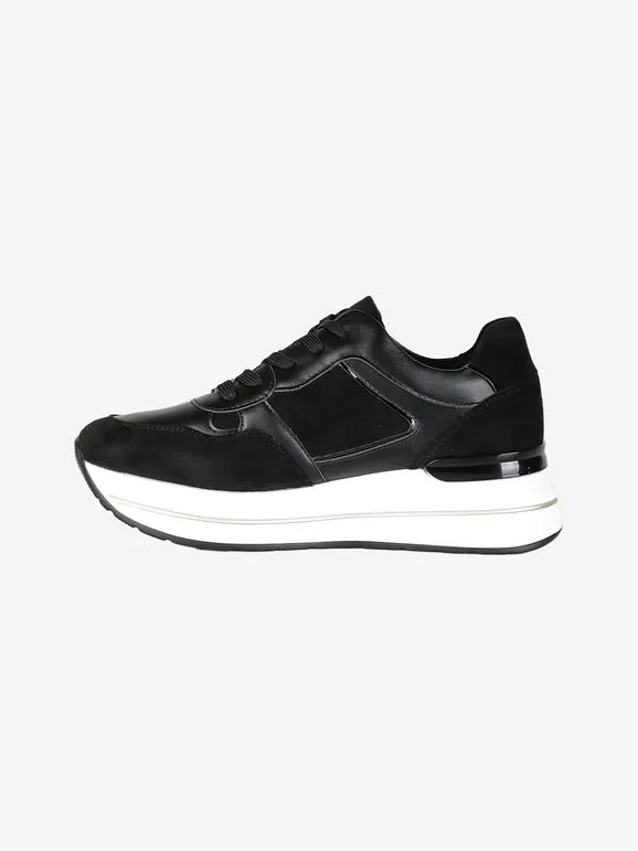 Queen Helena Zapatillas de mujer con pedrería y plataforma.
