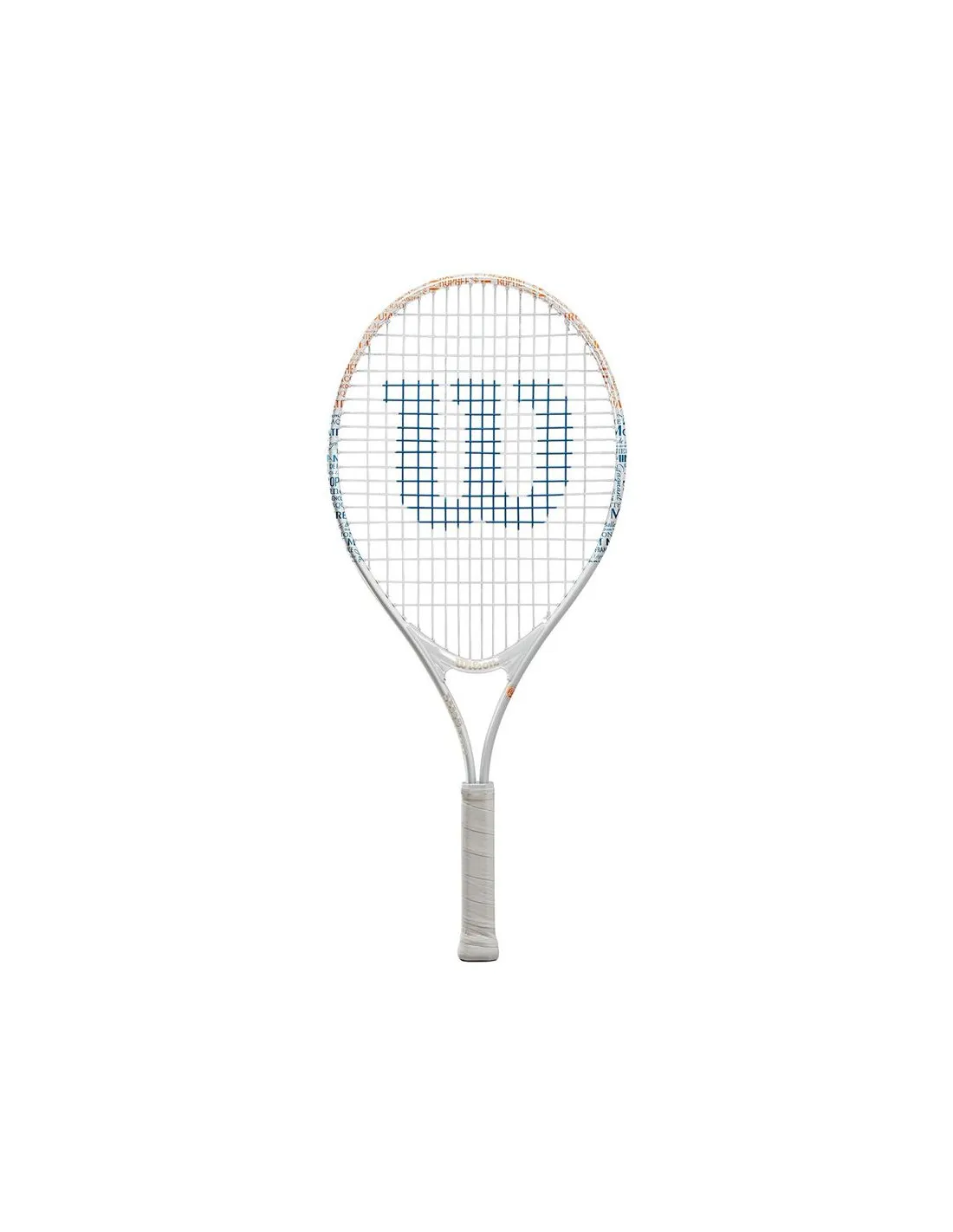 Raqueta de Tenis Wilson Roland Garros Elite 25 Kids White