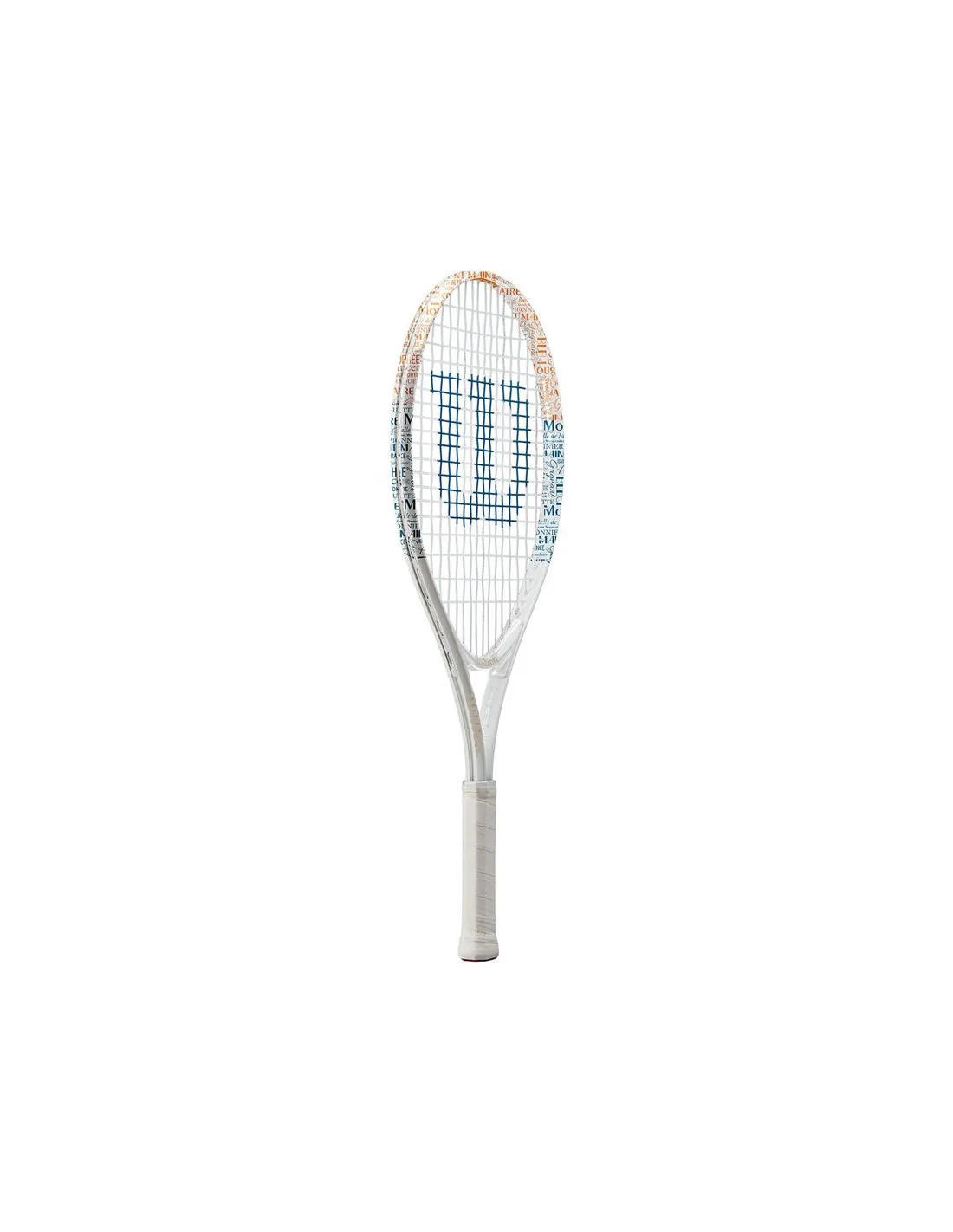 Raqueta de Tenis Wilson Roland Garros Elite 25 Kids White