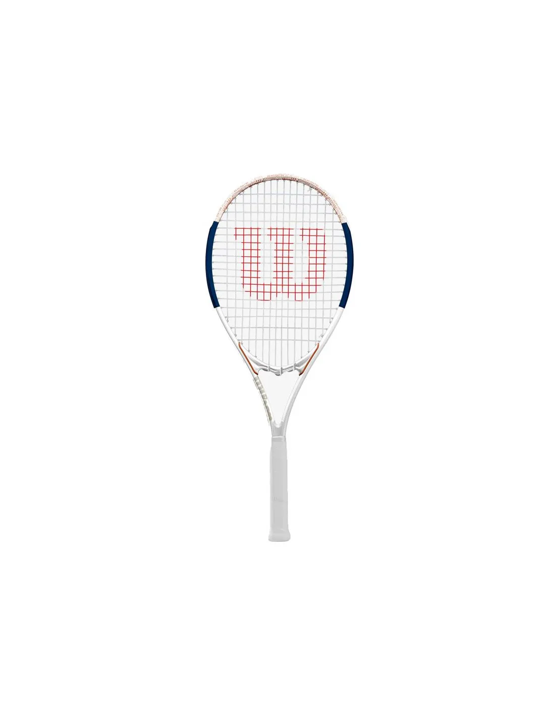Raqueta de Tenis Wilson Roland Garros Elite Adult Blanco/Navy