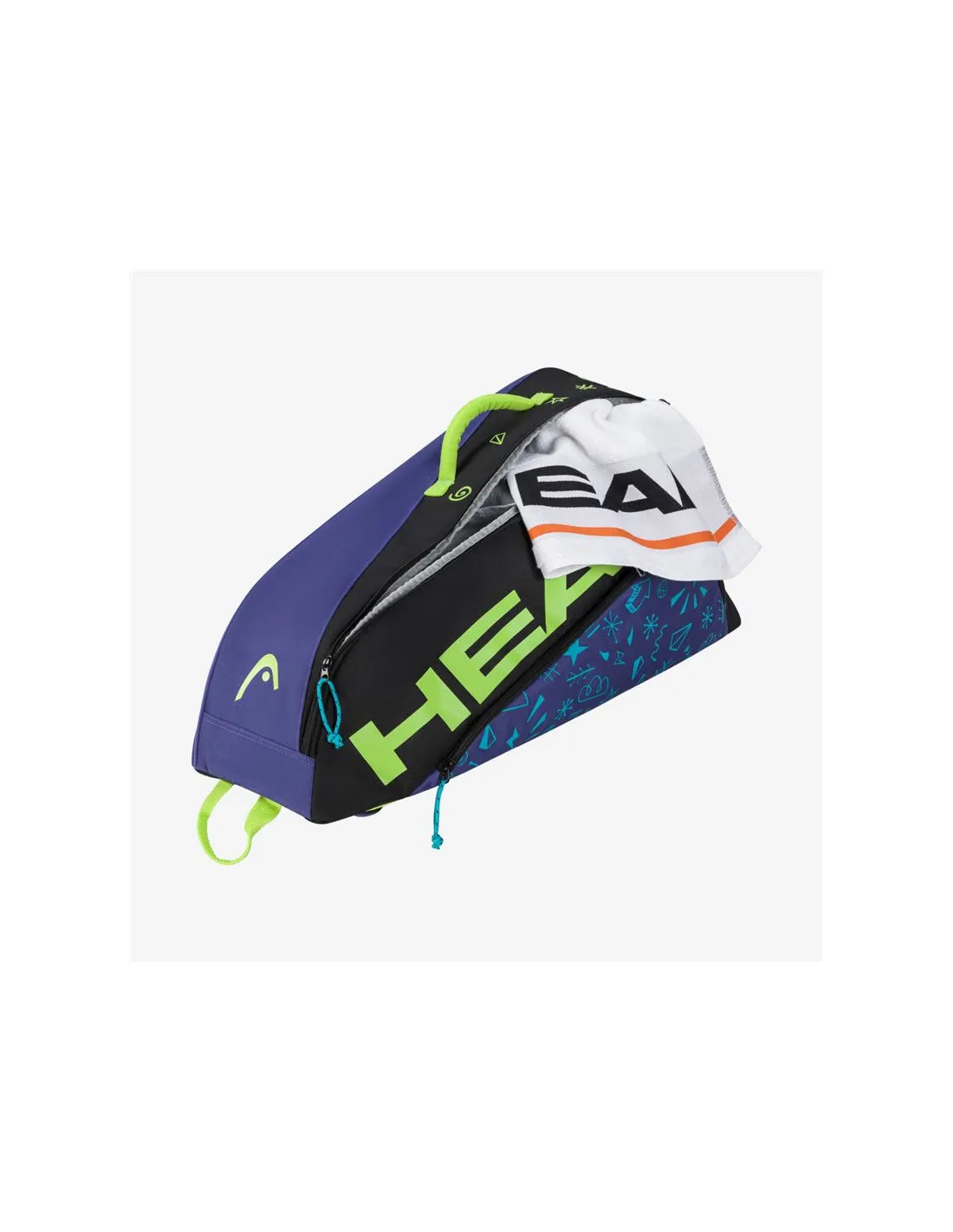 Raquetero de Tenis Head Tour Racquet Azul Infantil