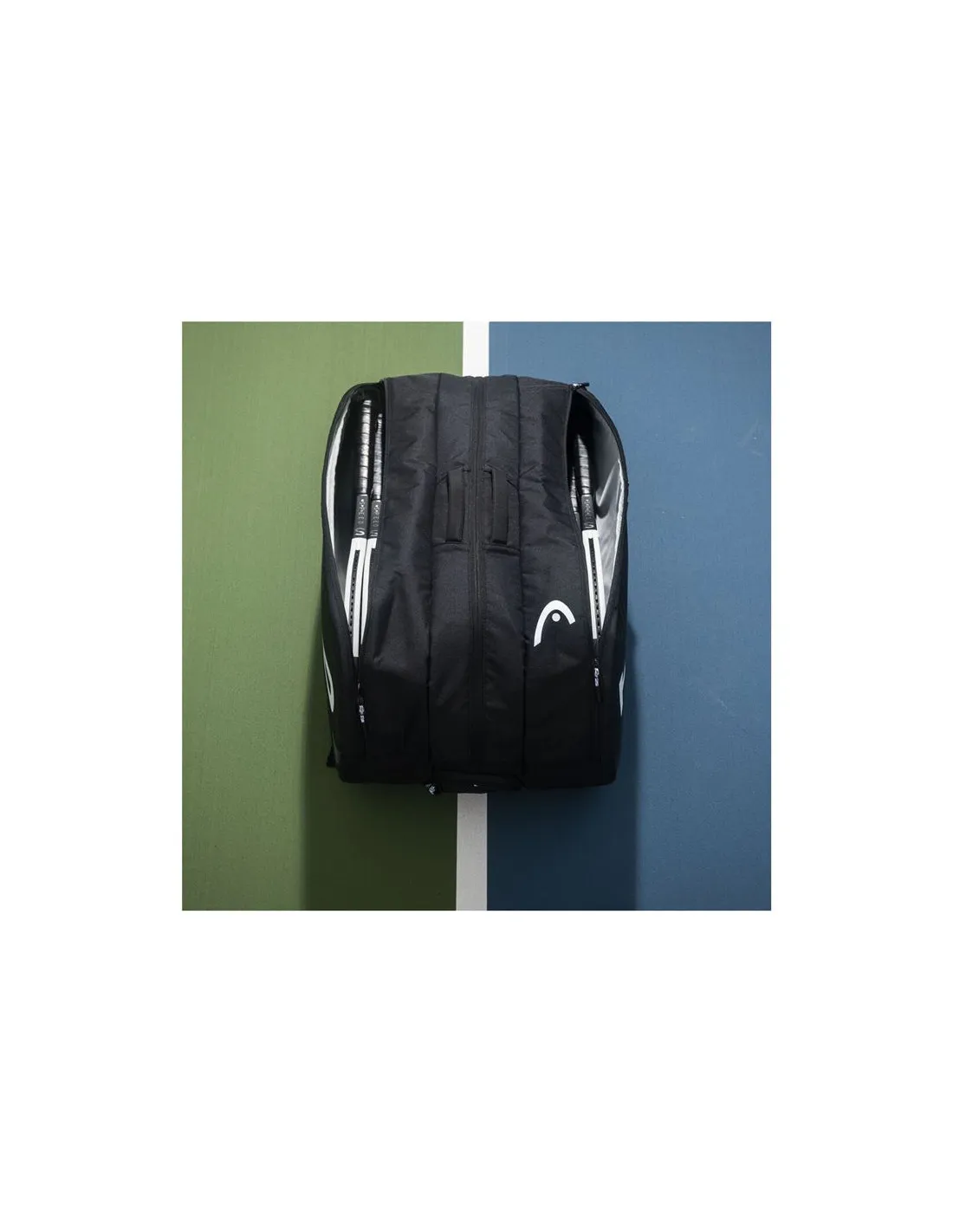 Raquetero de Tenis Head Tour Racquet Bag Xl Negro