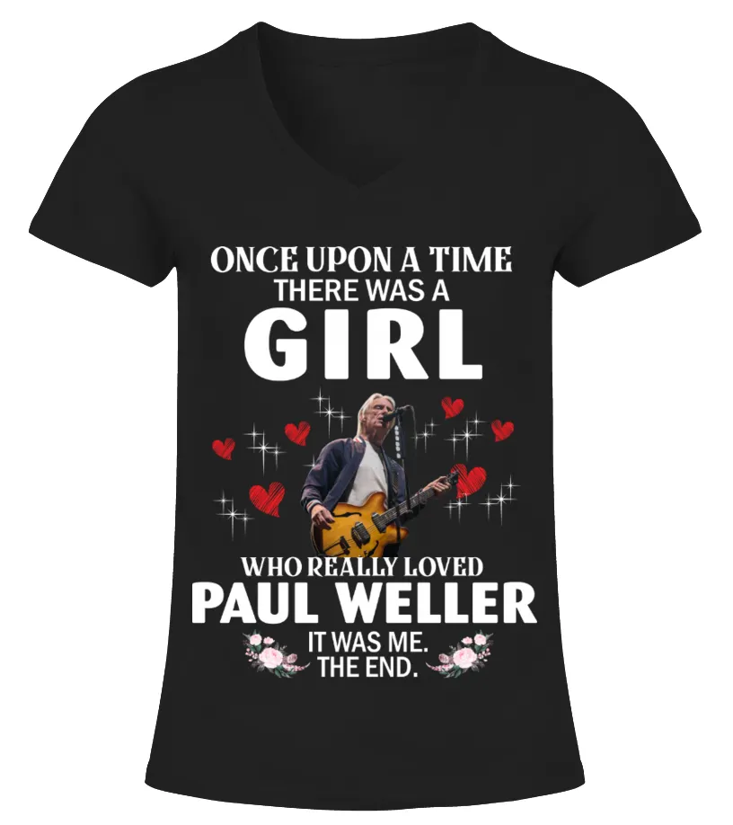 REALLY LOVED PAUL WELLER Camiseta cuello pico Mujer