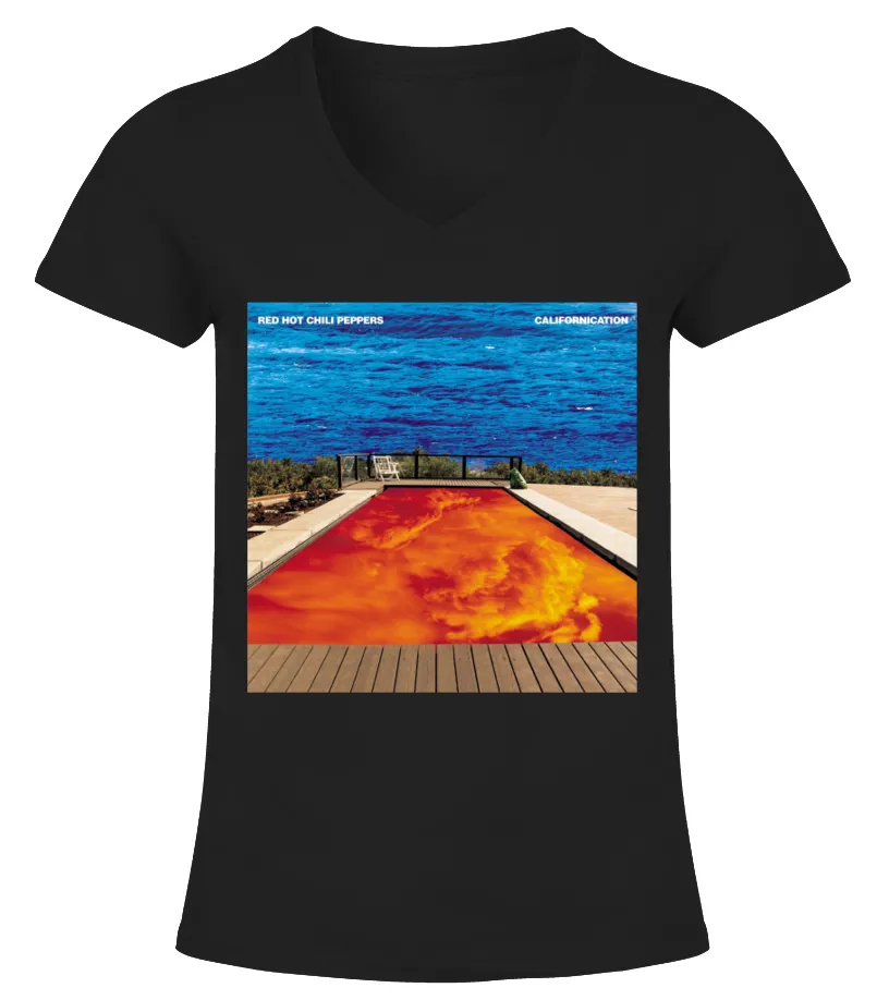 Red Hot Chili Peppers BK (5) Camiseta cuello pico Mujer
