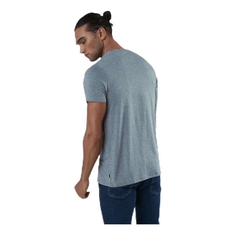 RESTERöDS RNECK BAMBOO TEE GREY
