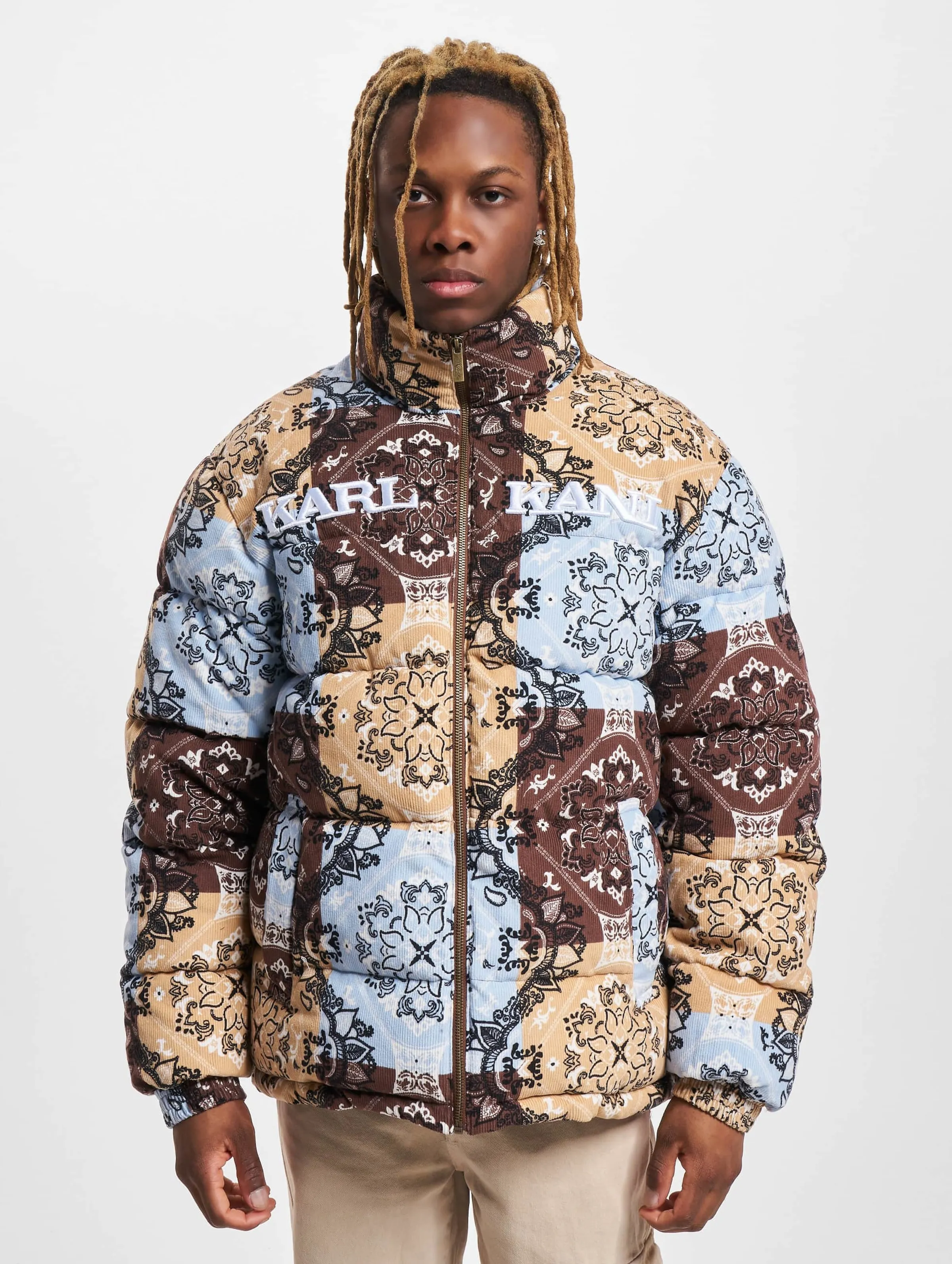 Retro Paisley Corduroy 