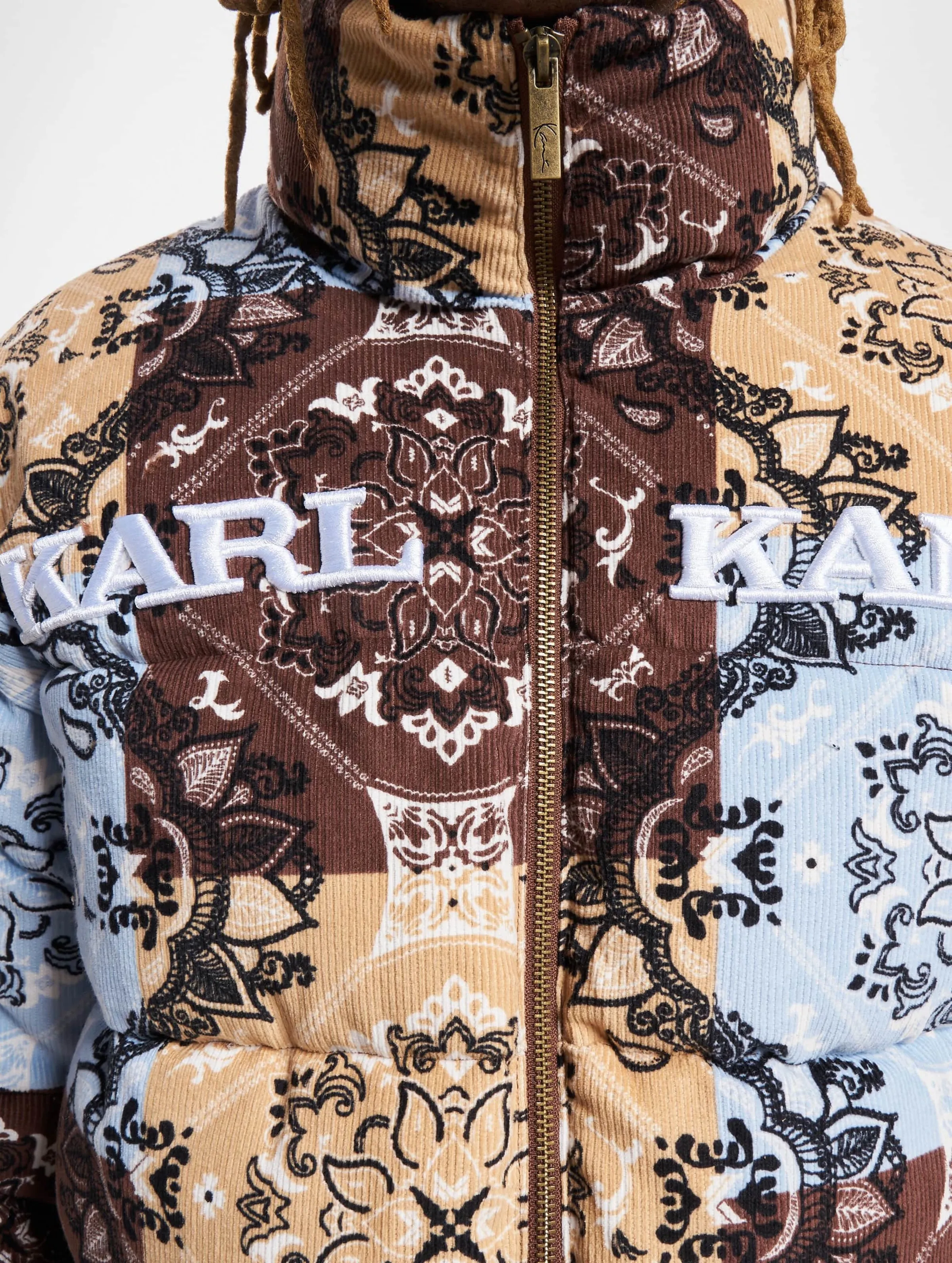 Retro Paisley Corduroy 