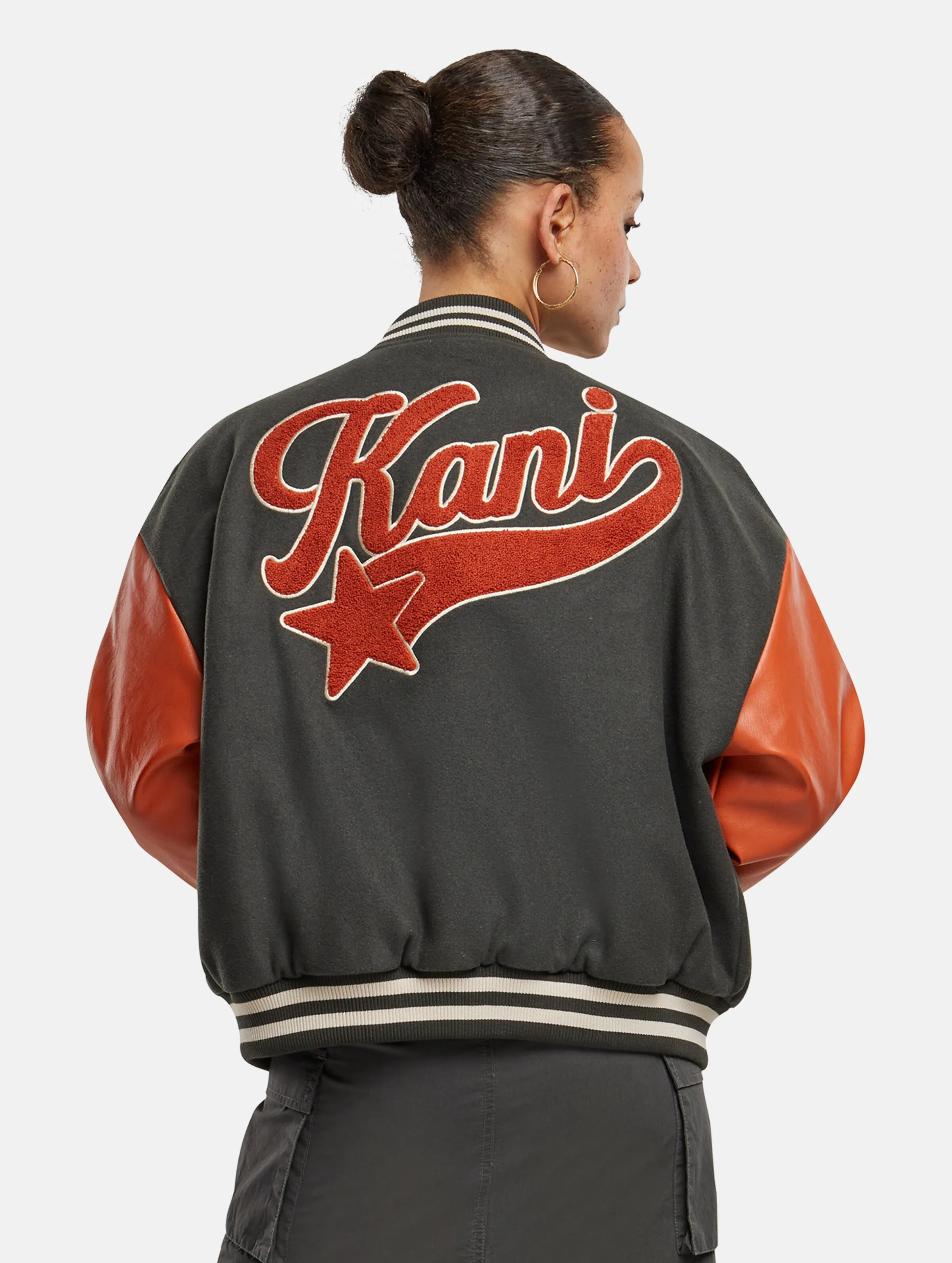 Retro Patch Star Logo Oversized