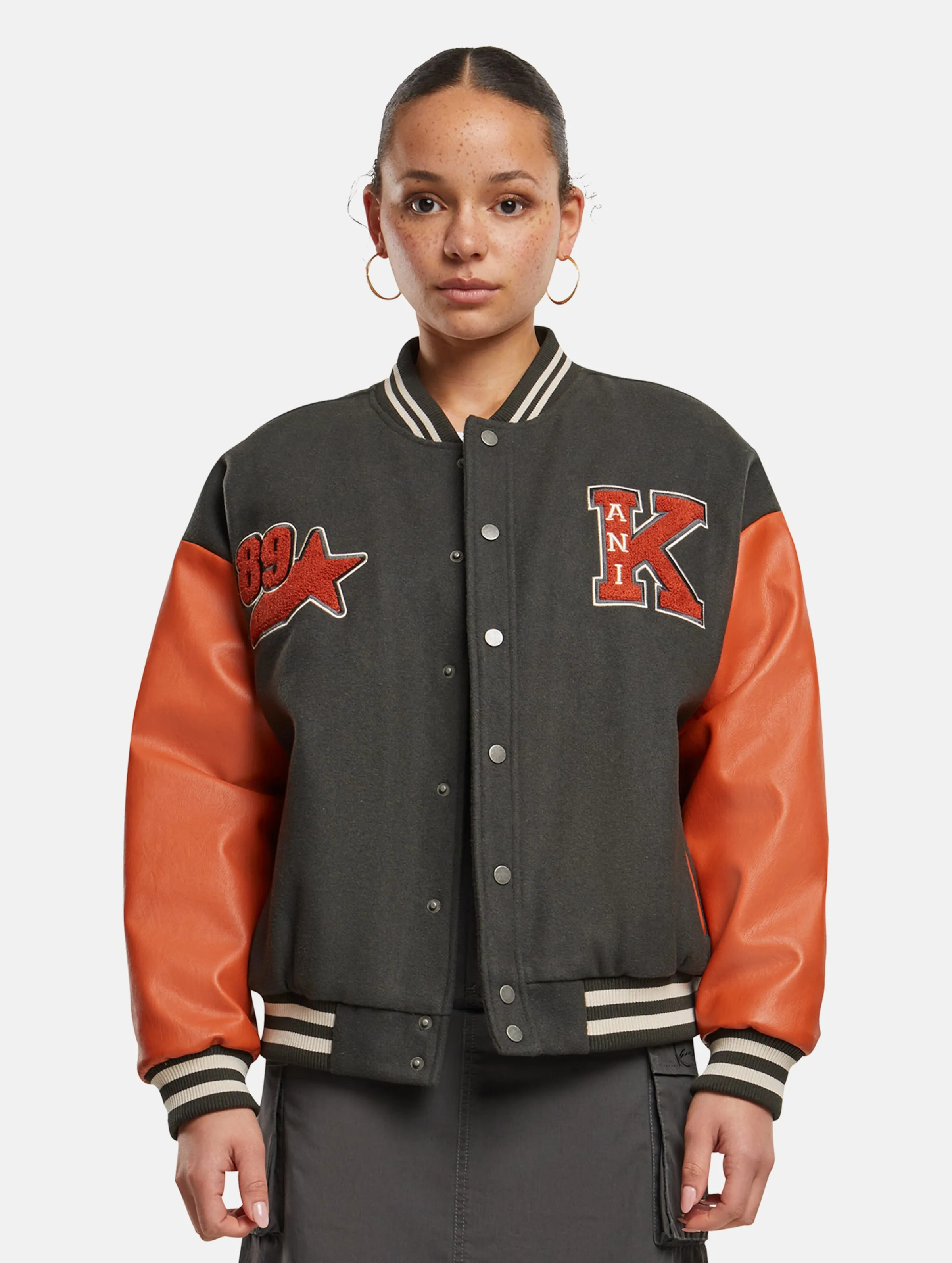 Retro Patch Star Logo Oversized